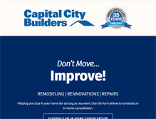 Tablet Screenshot of capitalcitybuilders.net